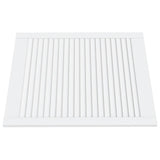 Vidaxl kastdeuren met lamellen 2 st 69x59,4 cm massief grenenhout wit