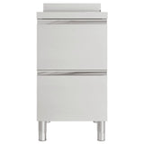 Vidaxl commerciële keukenkast met 2 lades 50x60x96 cm