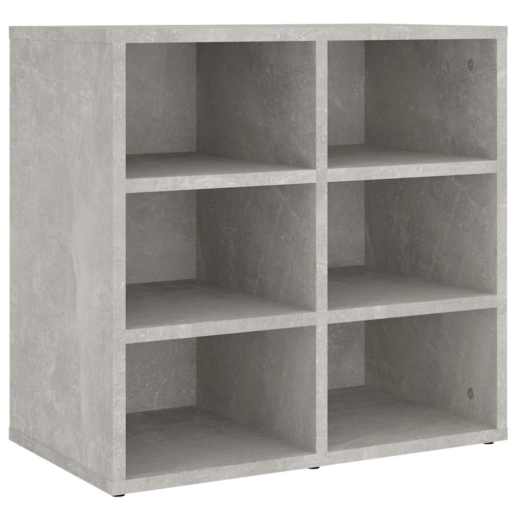 Vidaxl schoenenkast 52,5x30x50 cm betongrijs