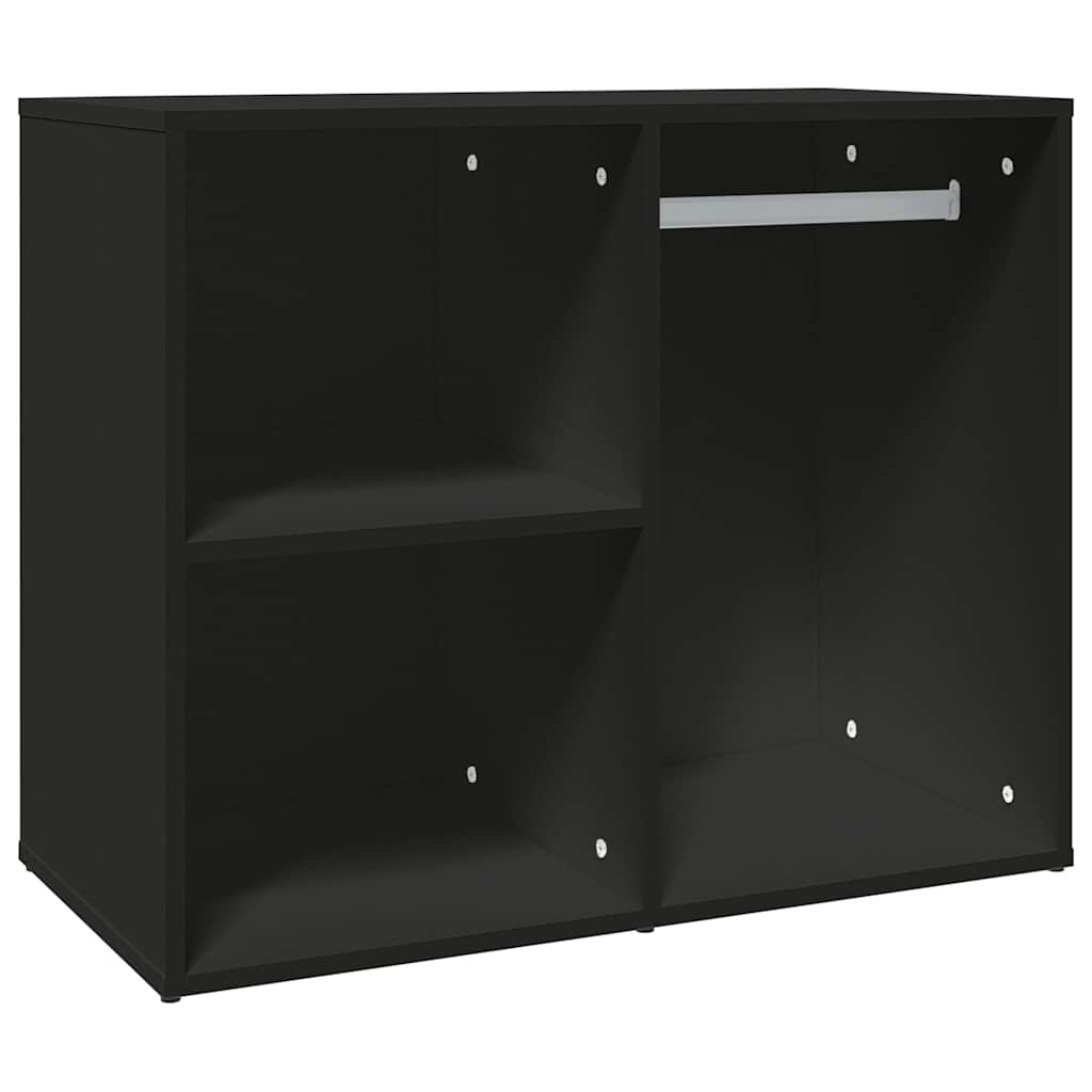 Vidaxl kledingkast 80x40x65 cm bewerkt hout zwart