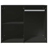Vidaxl kledingkast 80x40x65 cm bewerkt hout zwart