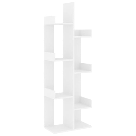 Vidaxl boekenkast 48x25,5x140 cm bewerkt hout wit