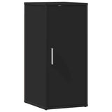 Vidaxl schoenenkast 32x35x70 cm bewerkt hout zwart