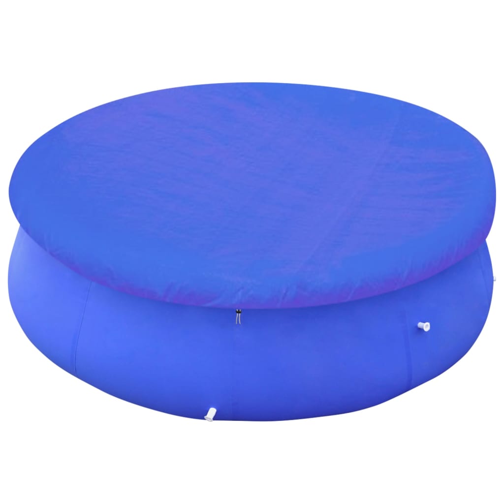 VidaXL Zwembadhoezen 2 st rond 90 g m² 460 cm PE