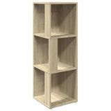 Vidaxl hoekkast 33x33x100 cm bewerkt hout sonoma eikenkleurig