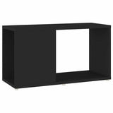 Vidaxl tv-meubel 60x24x32 cm bewerkt hout zwart
