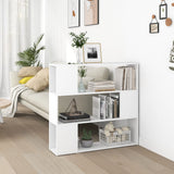 Vidaxl boekenkast kamerscherm 100x24x94 cm wit