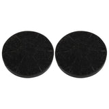 Vidaxl koolstoffilters voor afzuigkap 2 st 105x21 mm