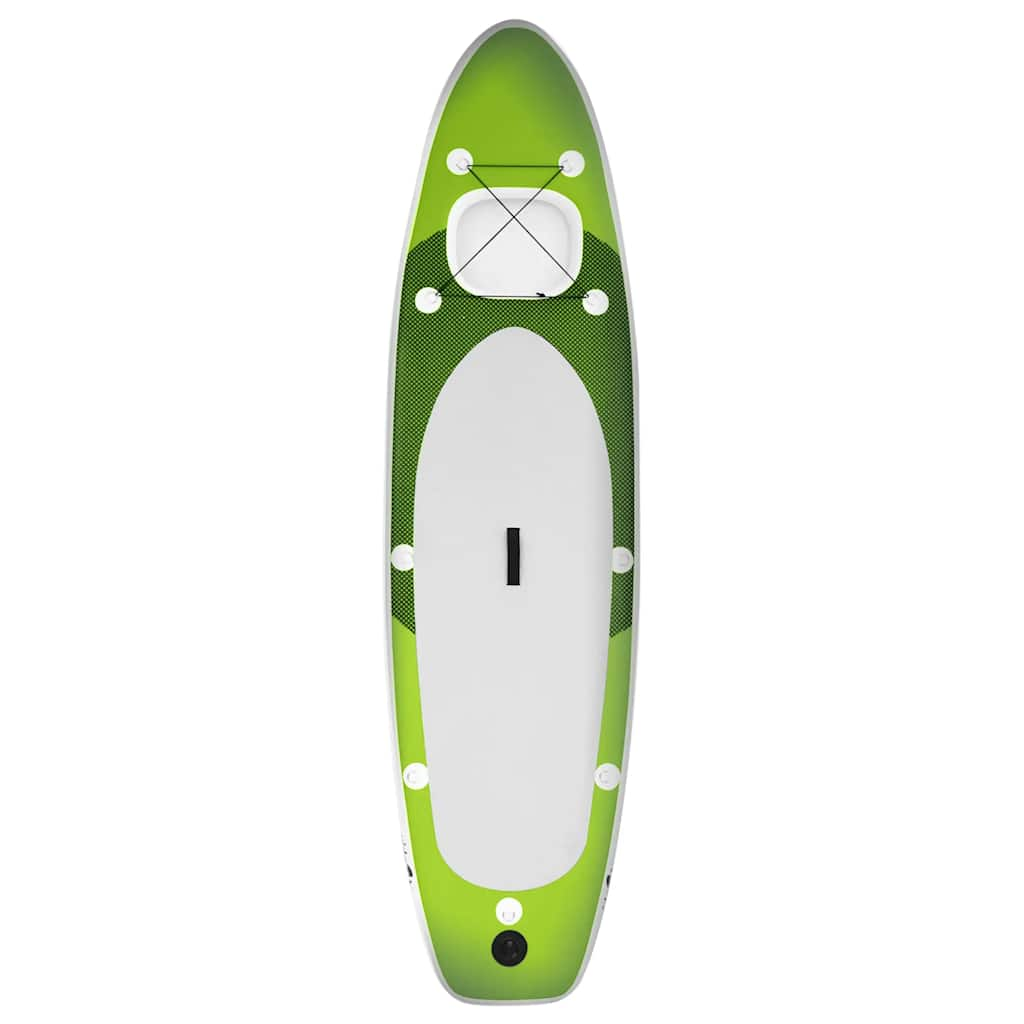 Vidaxl stand up paddleboardset opblaasbaar 330x76x10 cm groen