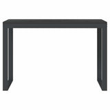 Vidaxl computerbureau 110x60x73 cm spaanplaat zwart