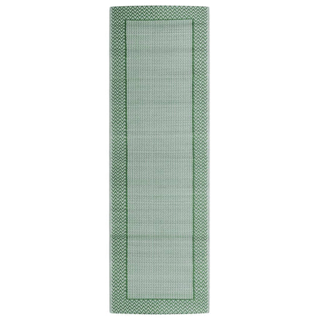 VidaXL Buitenkleed 80x250 cm polypropeen groen