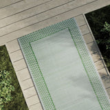 Vidaxl buitenkleed arakil 80x250 cm polypropeen groen