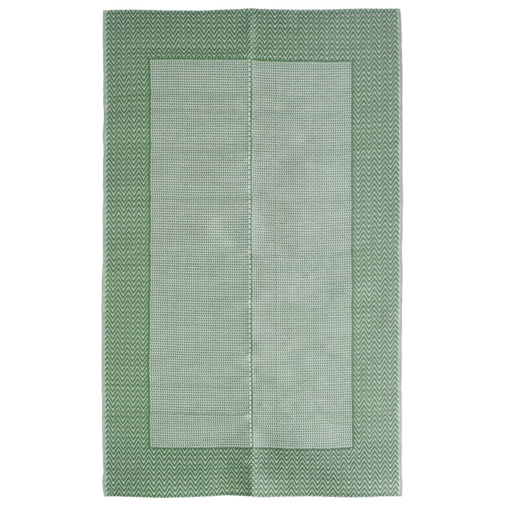 VidaXL Buitenkleed 120x180 cm polypropeen groen