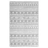 Vidaxl buitenkleed arakil 120x180 cm polypropeen grijs
