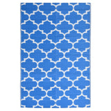 Vidaxl buitenkleed arakil 160x230 cm polypropeen blauw