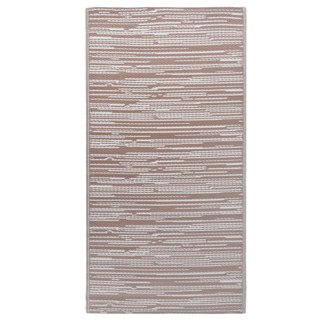 VidaXL Buitenkleed 140x200 cm polypropeen taupe