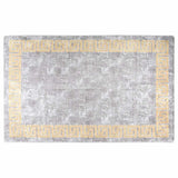 Vidaxl vloerkleed wasbaar anti-slip 160x230 cm grijs