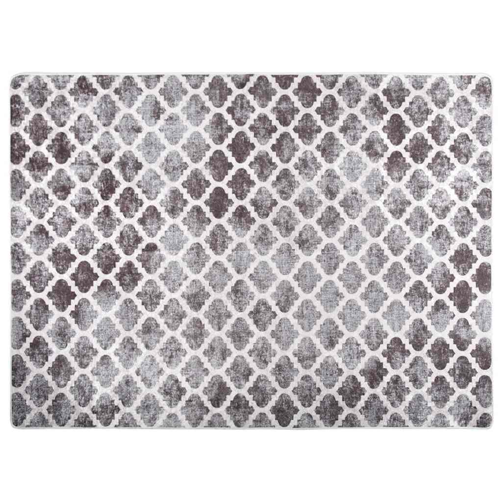 Vidaxl vloerkleed wasbaar anti-slip 120x180 cm meerkleurig