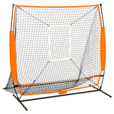 Vidaxl honkbaltrainingsnet 174x76x158,5 cm zwart