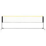 Vidaxl badmintonnet verstelbaar 500x103x94-158 cm metaal