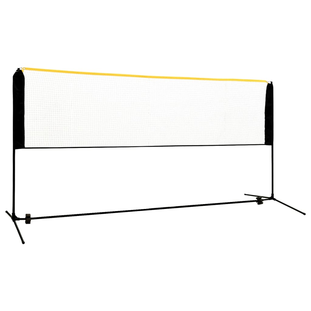 Vidaxl badmintonnet verstelbaar 300x103x94-158 cm metaal