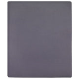Vidaxl hoeslaken jersey 180x200 cm katoen antracietkleurig