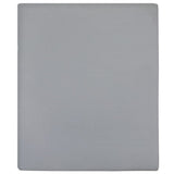 Vidaxl hoeslaken jersey 180x200 cm katoen grijs