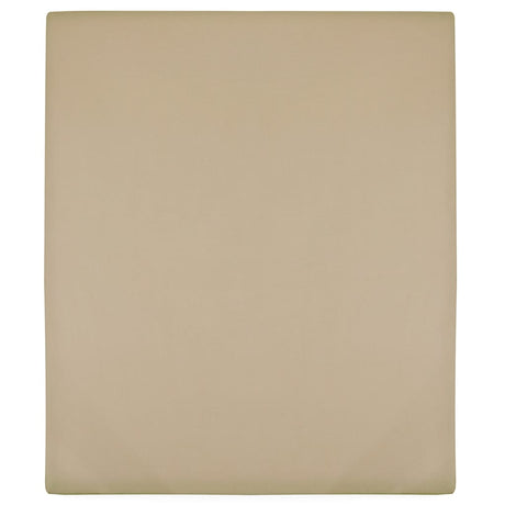 Vidaxl hoeslaken jersey 90x200 cm katoen taupe