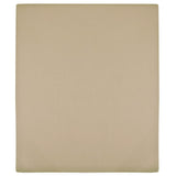 Vidaxl hoeslaken jersey 140x200 cm katoen taupe