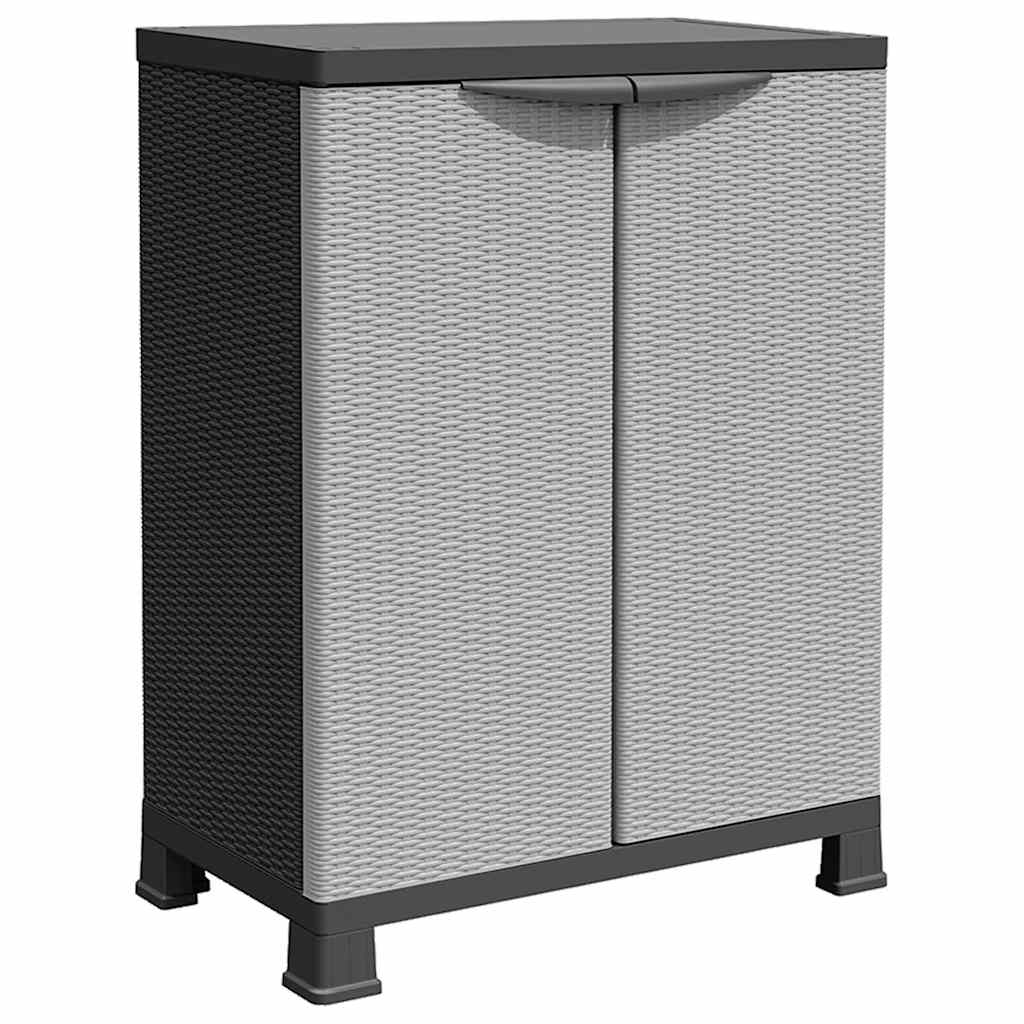 Vidaxl opbergkast 68x39x92 cm rattan ontwerp