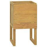 Vidaxl badkamerkast 41x40x75 cm massief teakhout