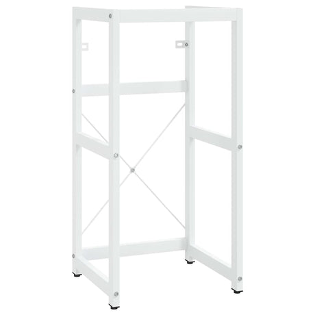 Vidaxl wastafelframe 40x38x83 cm ijzer wit