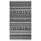Vidaxl buitenkleed platgeweven 115x170 cm donkergrijs