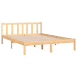Vidaxl bedframe massief grenenhout 140x190 cm