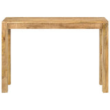 Vidaxl wandtafel 110x35x76 cm ruw mangohout