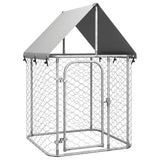 Vidaxl hondenkennel voor buiten met dak 100x100x150 cm