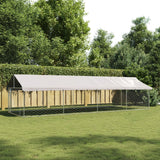 VidaXL Hondenkennel voor buiten met dak 600x200x150 cm