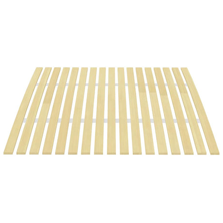 Vidaxl bedlattenvervanging met 17 latten 120x200 cm
