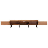 Vidaxl tv-meubel 145x35x35 cm massief acaciahout