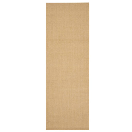 Vidaxl vloerkleed 66x200 cm natuurlijk sisal