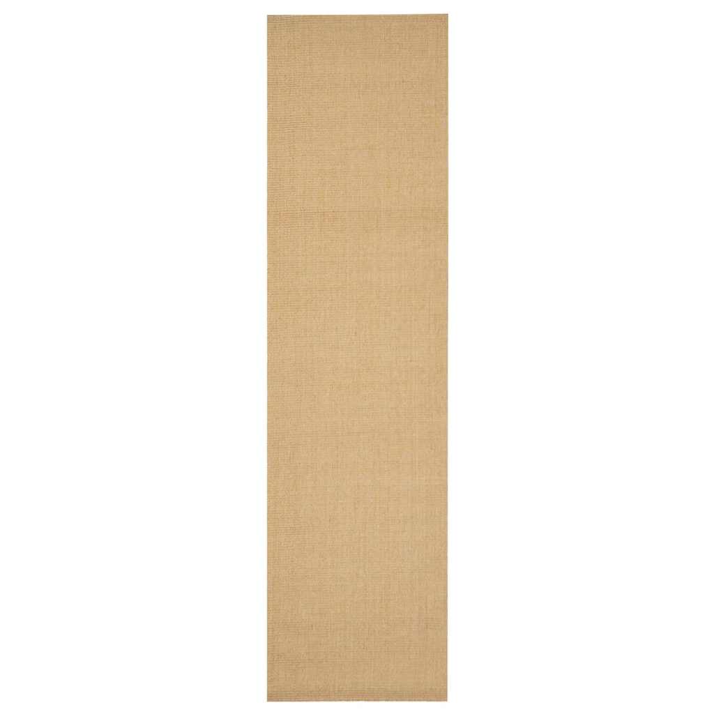 Vidaxl vloerkleed 66x250 cm natuurlijk sisal