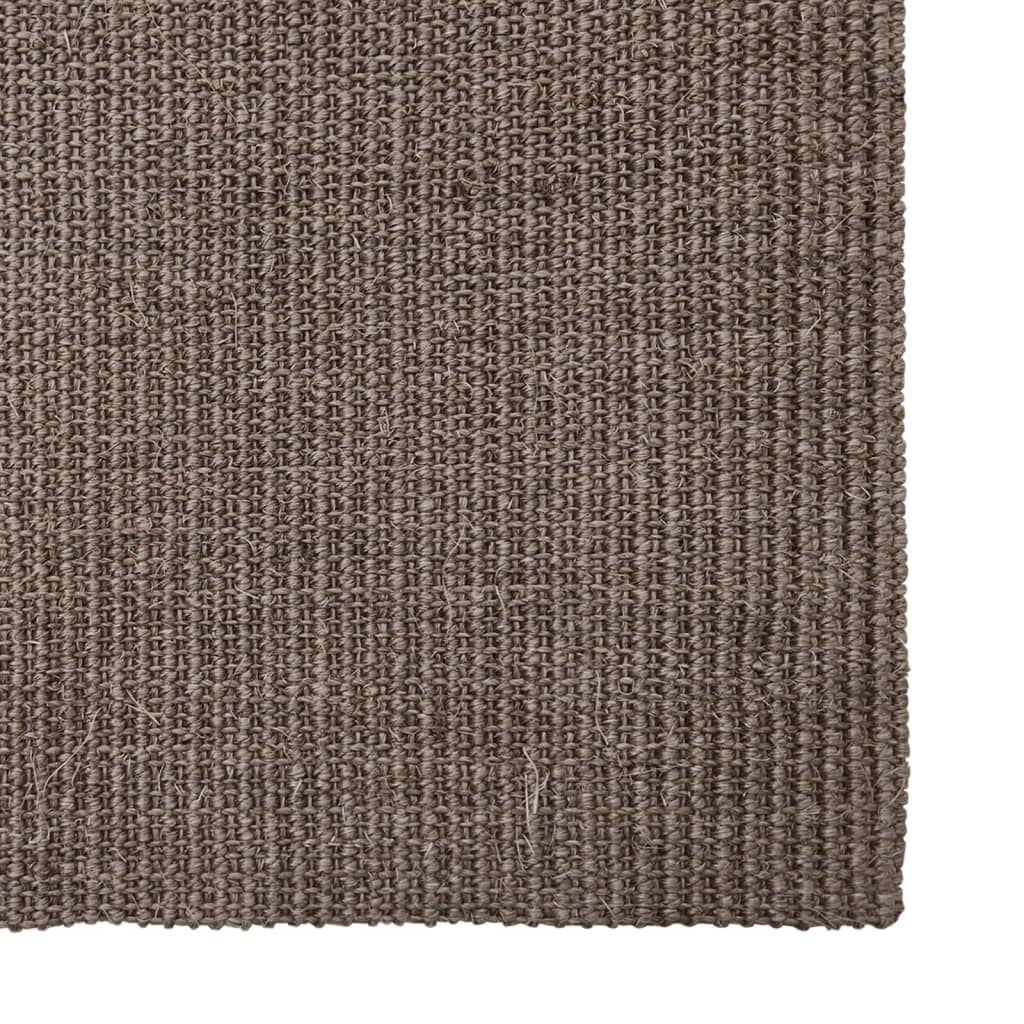 VidaXL Vloerkleed 66x150 cm natuurlijk sisal bruin