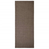 VidaXL Vloerkleed 80x200 cm natuurlijk sisal bruin