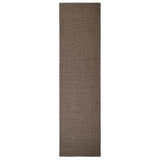 Vidaxl vloerkleed 80x300 cm natuurlijk sisal bruin