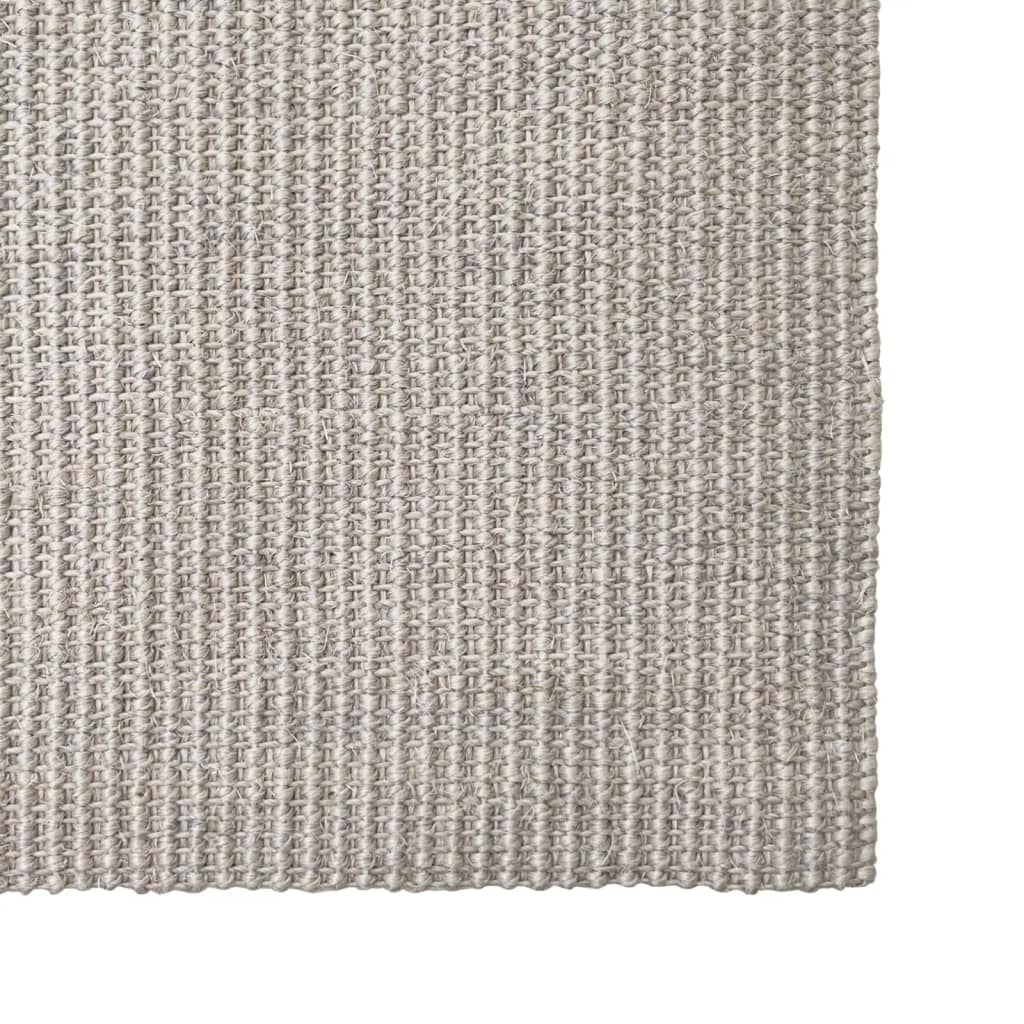 VidaXL Vloerkleed 80x200 cm natuurlijk sisal zandkleurig