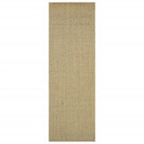 VidaXL Vloerkleed 66x200 cm natuurlijk sisal groen