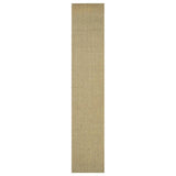 Vidaxl vloerkleed 66x350 cm natuurlijk sisal groen