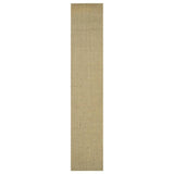 Vidaxl vloerkleed 66x350 cm natuurlijk sisal groen