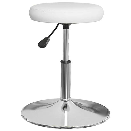 Vidaxl eetkamerstoelen 4 st kunstleer wit