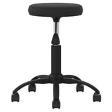 Vidaxl massagekruk fluweel zwart